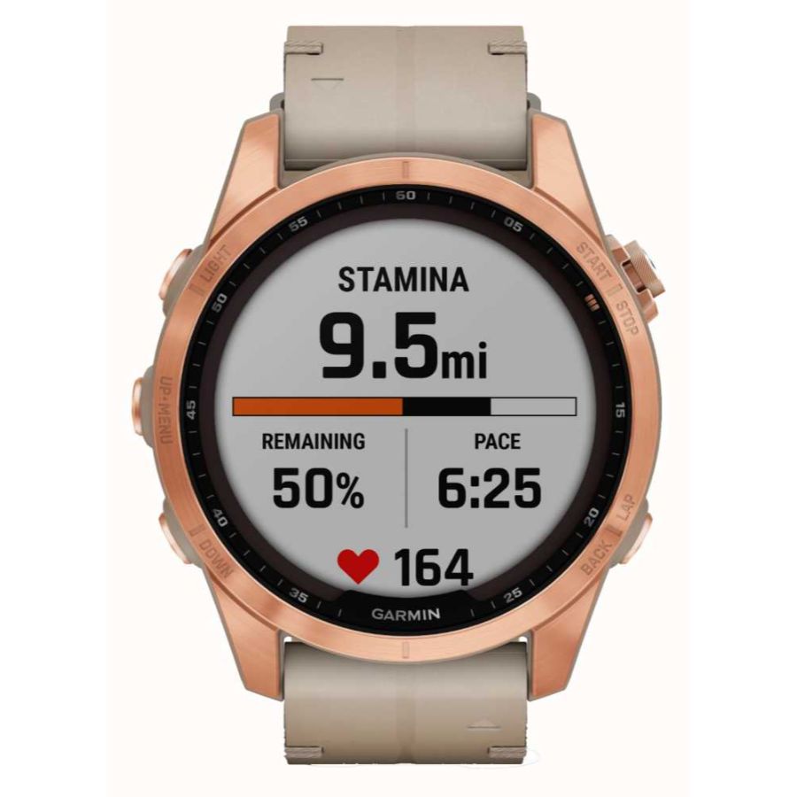 Garmin 010-02539-35 Fenix 7S Rose Gold Smartwatch Solar