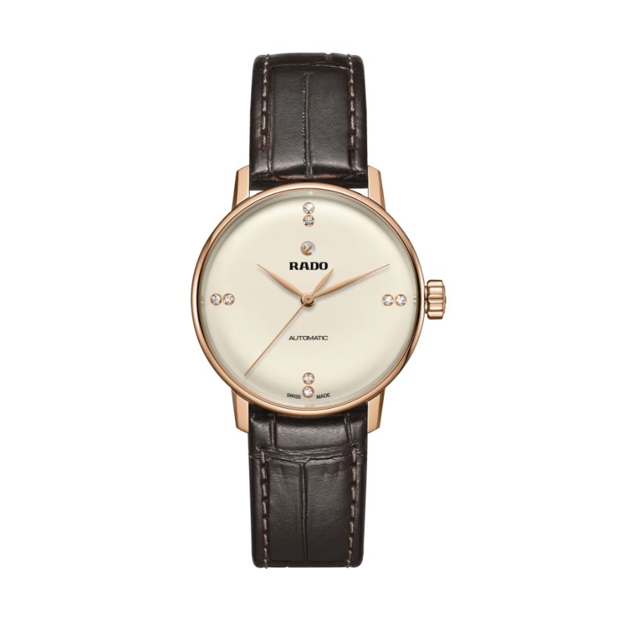 Rado Coupole Classic Automatic Diamonds 32mm Champagner