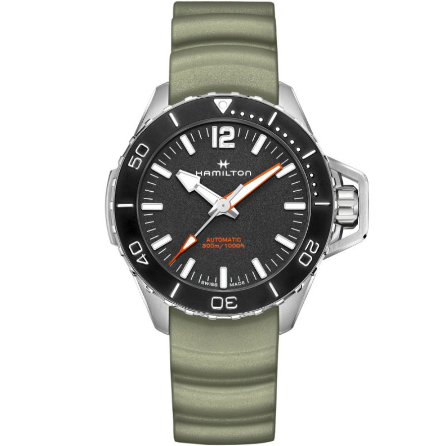 Hamilton H77825331 Khaki Navy Frogman Auto