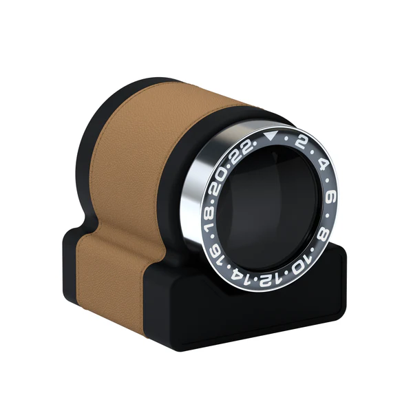 Scatola del Tempo Rotor One Sport Chestnut+ Nero