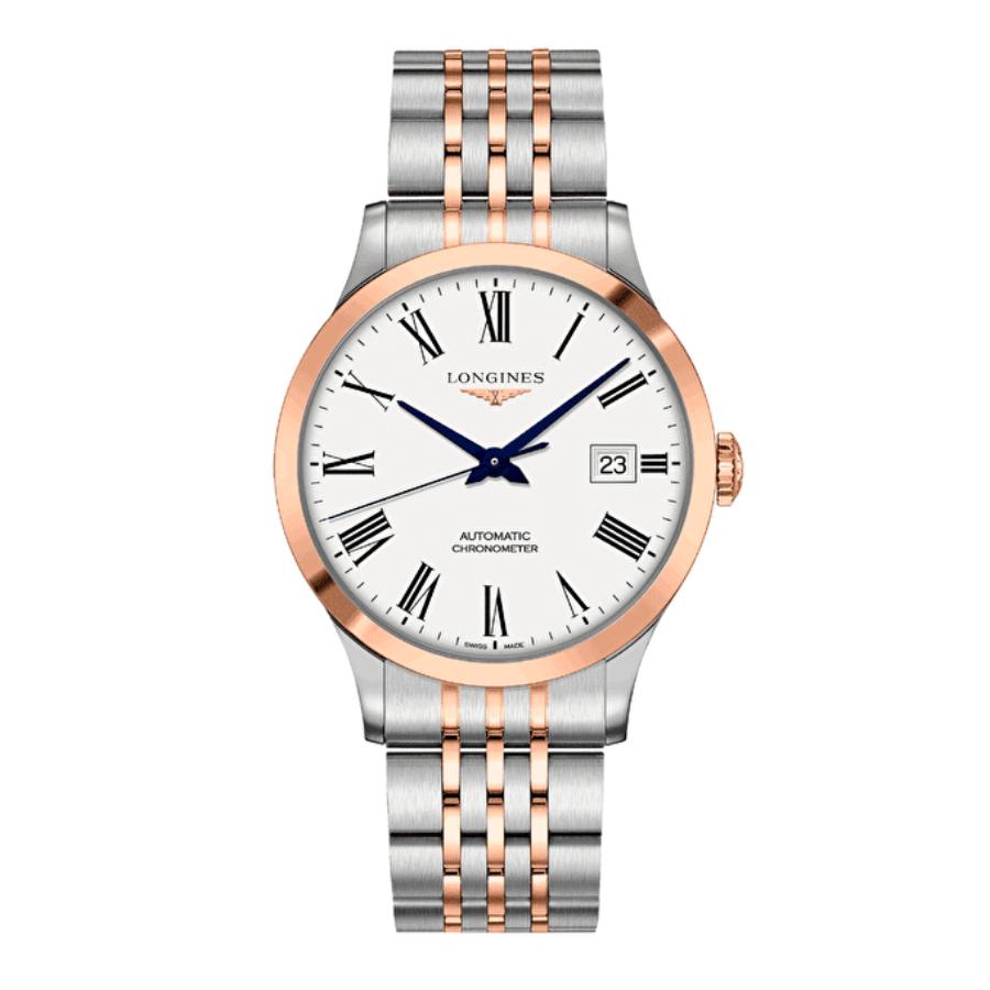 Longines Record Automatic White Dial Men’s L2.821.5.11.7