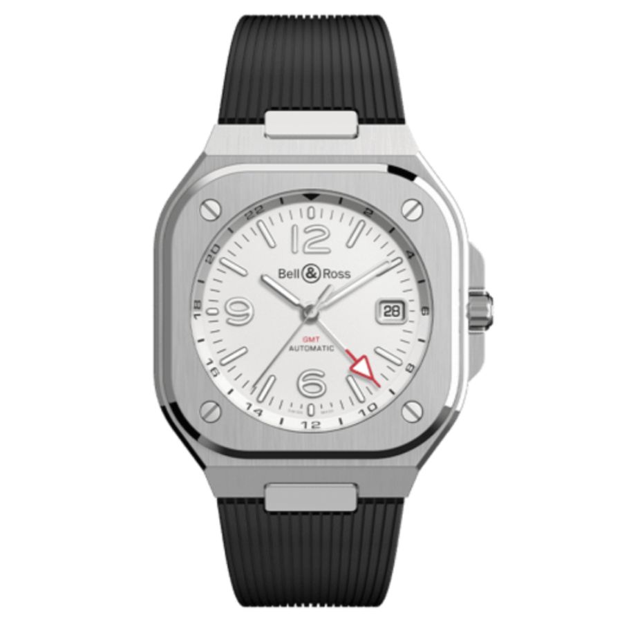 Bell & Ross BR 05 Gmt White Automatic 41 Mm