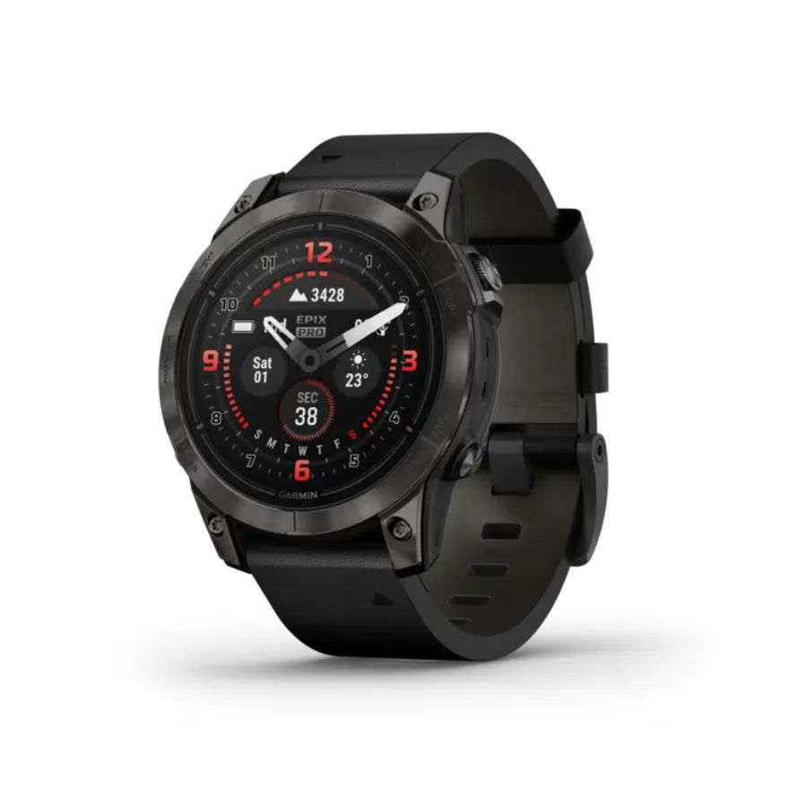 Garmin Epix Pro 47mm Zafiro Titanio DLC negro
