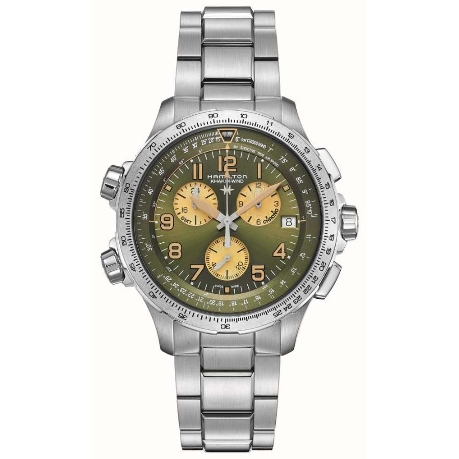 Hamilton Khaki X-Wind Aviation X-Wind Chrono Quartz GMT