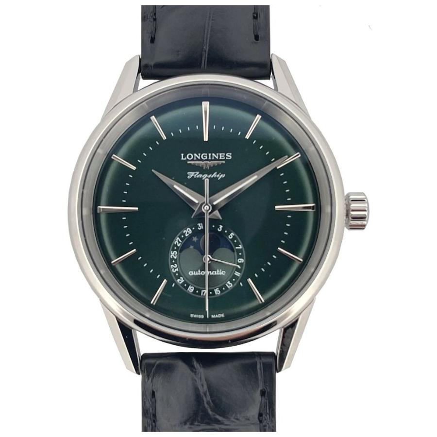 Longines Flagship Heritage Emerald Moon-Phase 38.5mm