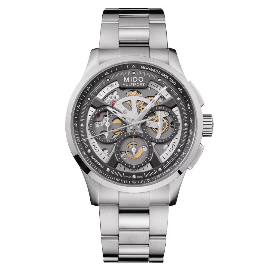 Mido Multifort Skeleton 43mm