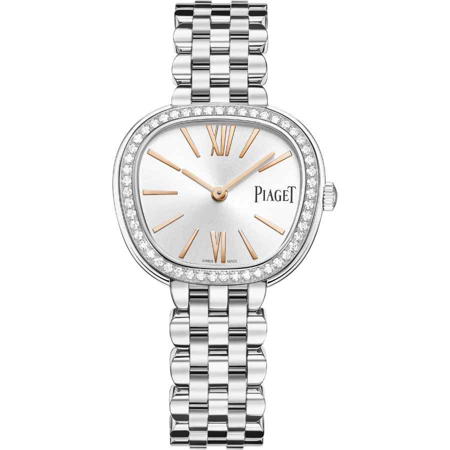Piaget Sixtie 29mm Steel Diamonds