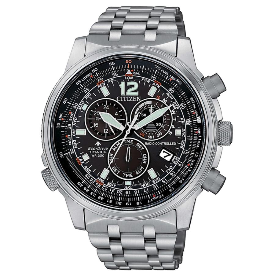 Citizen Promaster Sky Radiocontrolled Crono Pilot Super Titanium 43mm